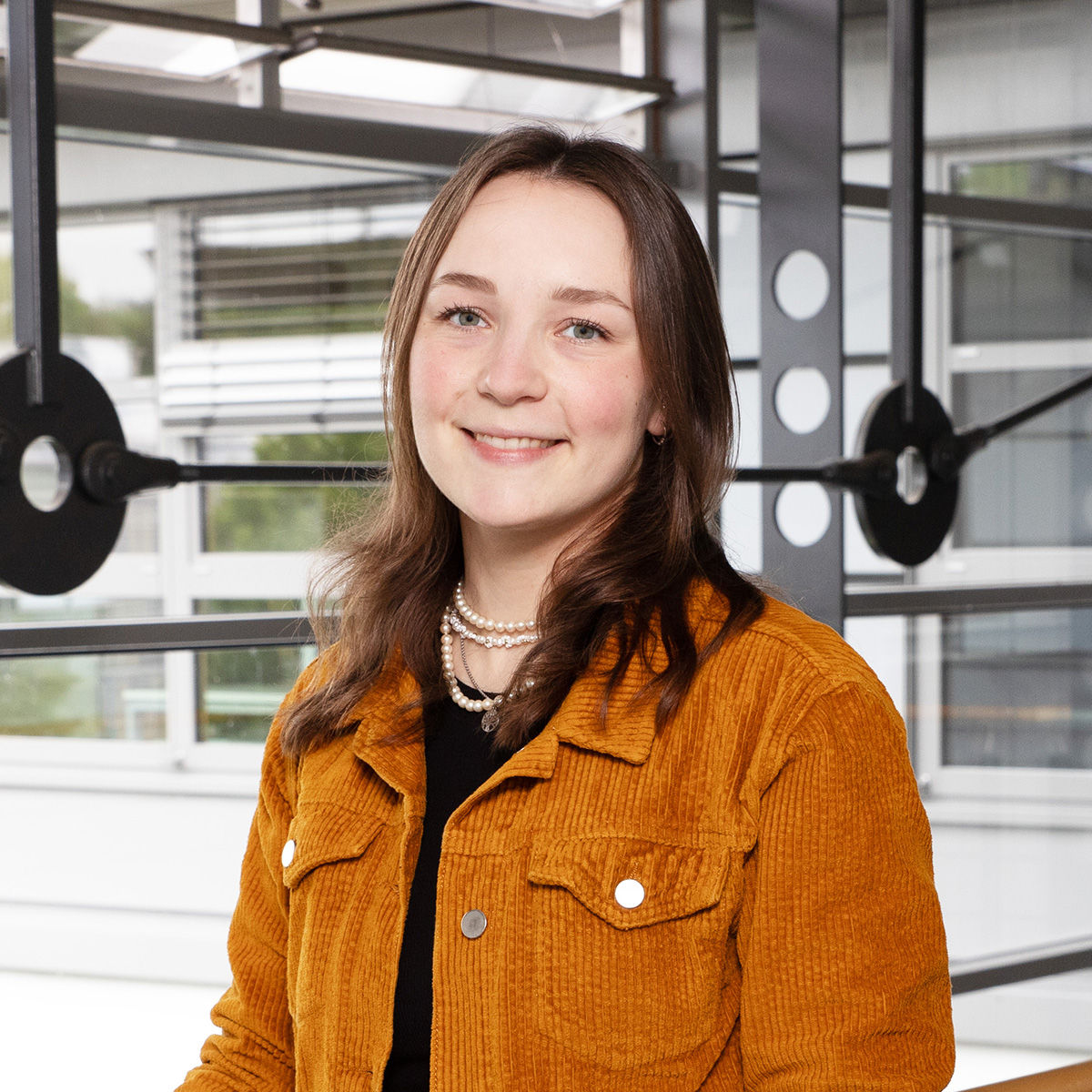 Portrait von Marie Jacobs, Mitarbeiterin der BFT GmbH